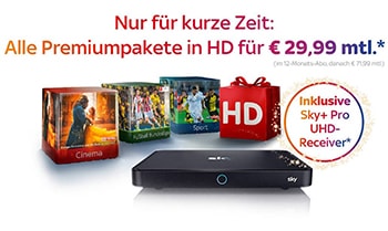 Sky Bestpreis Komplett Angebot