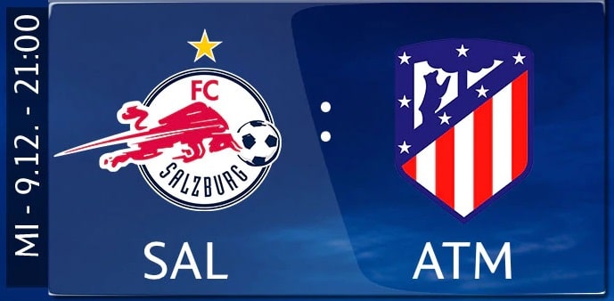 RB Salzburg vs. Atletico Madrid: Am 09.12. live und exklusive bei Sky