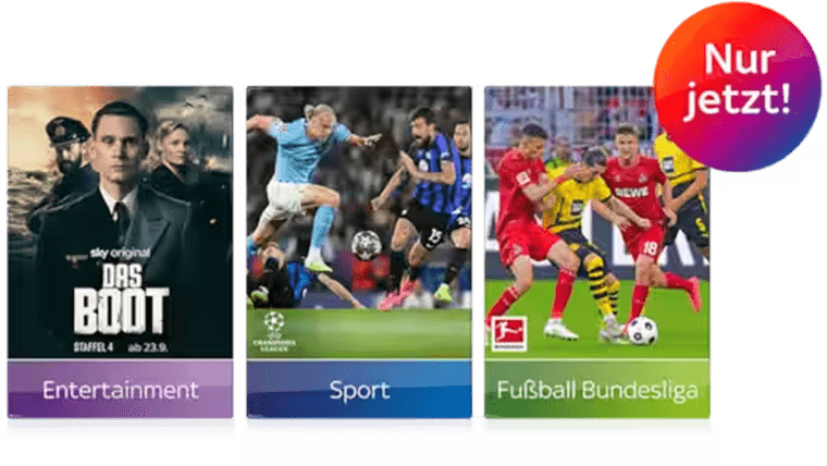 Sky Live Sport Angebot - komplett